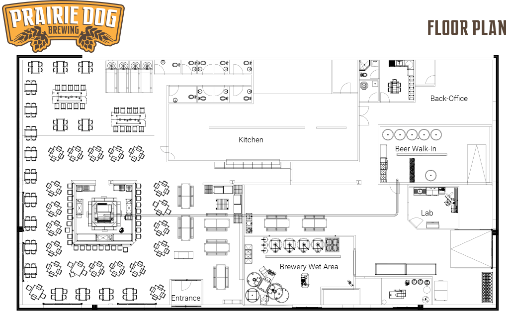 Preliminary Brewpub Floorplan