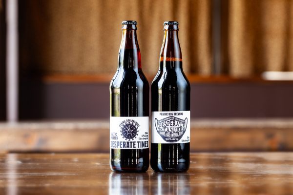 Desperate times call for desperate measures. These two limited-edition bottle releases are high-alcohol, unique dark beers, and the culmination of a lot of effort by our brewers to produce a delicous product for these strange times.