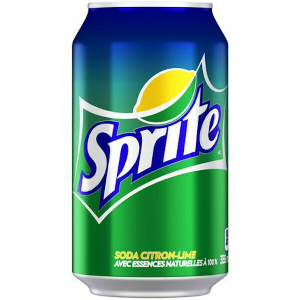 A 355-mL can of Sprite.
