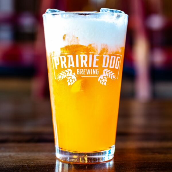 Creamsicle cocktail with 1oz local vodka, orange soda and a splash of cream