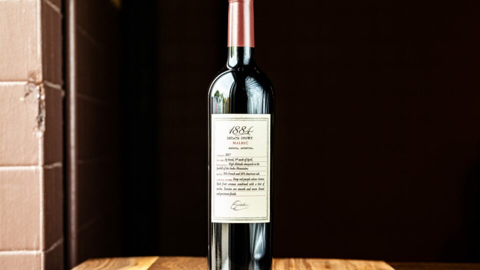 1884 Estate Grown Malbec