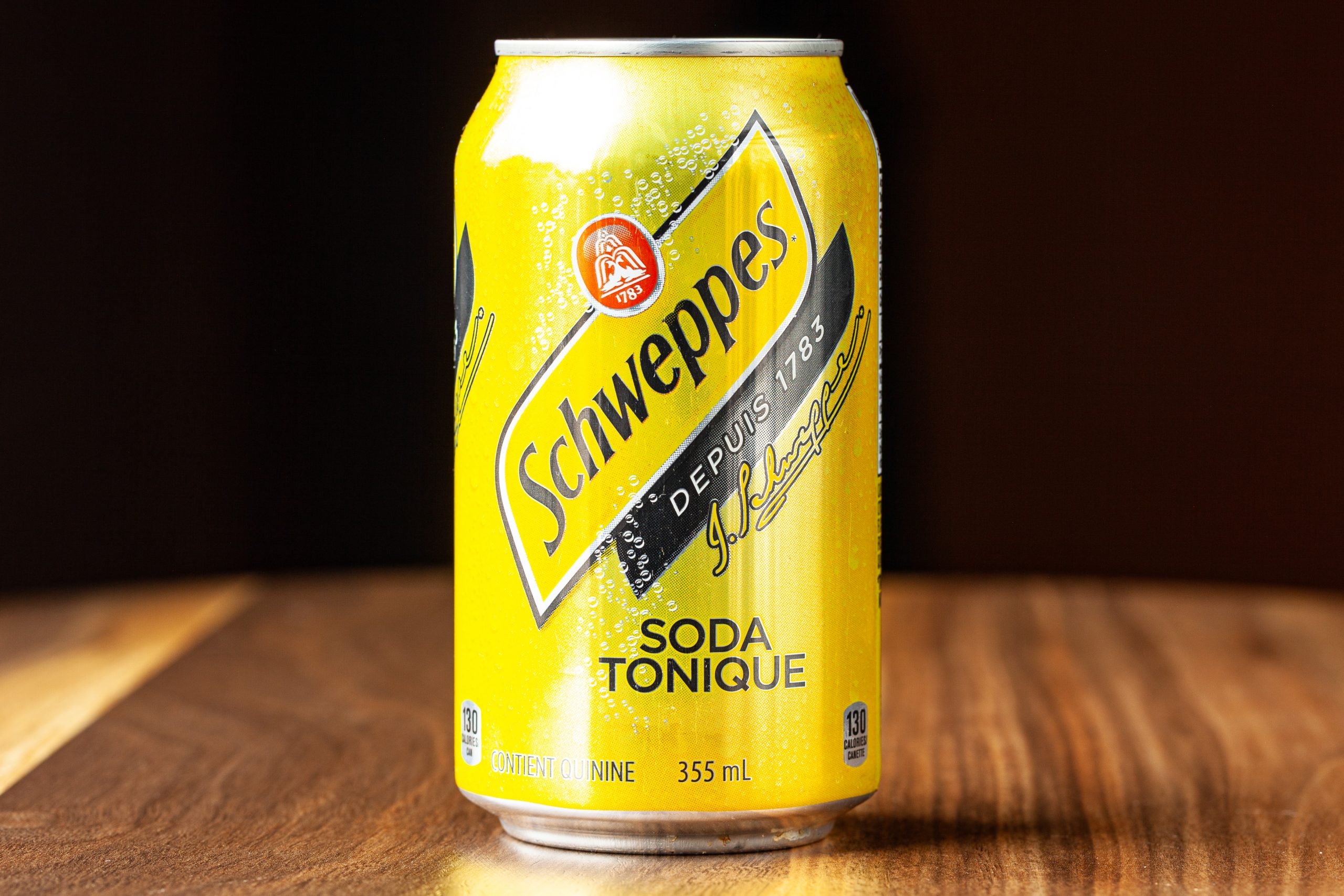 Can of Schweppes Tonic Water Prairie Dog Brewing