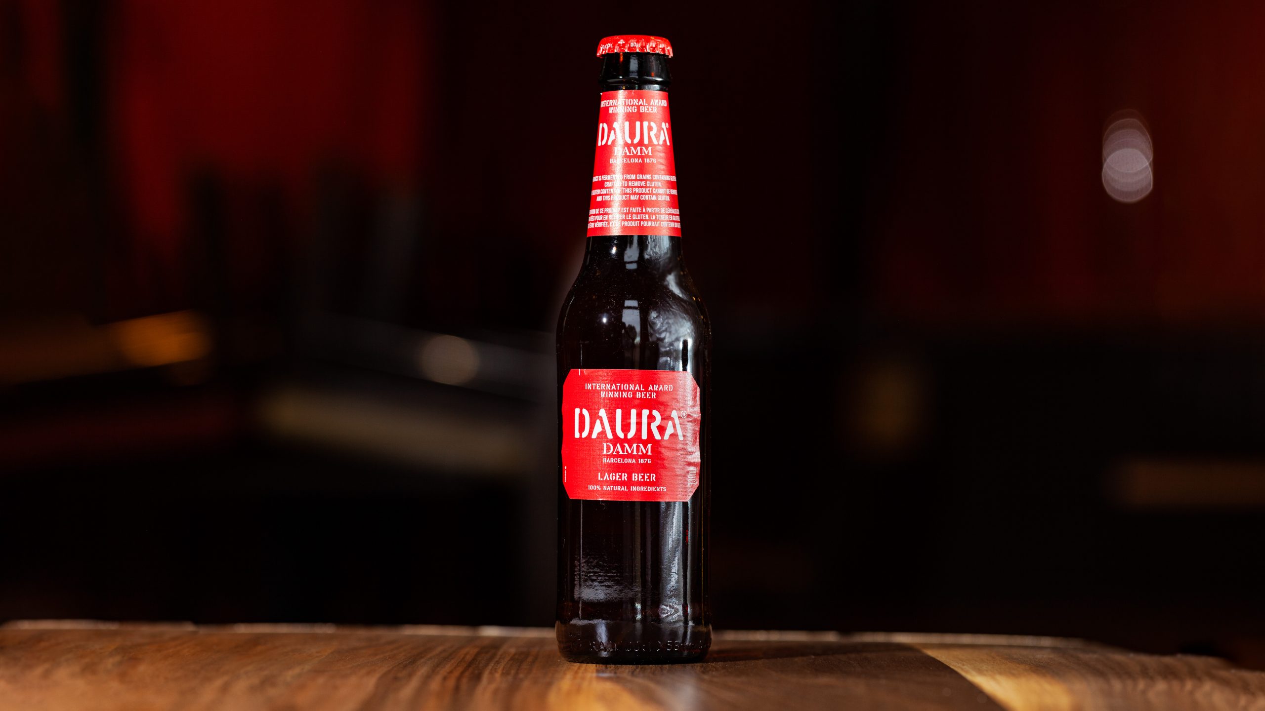 S.A. Damm Daura Gluten Free Lager in Bottle