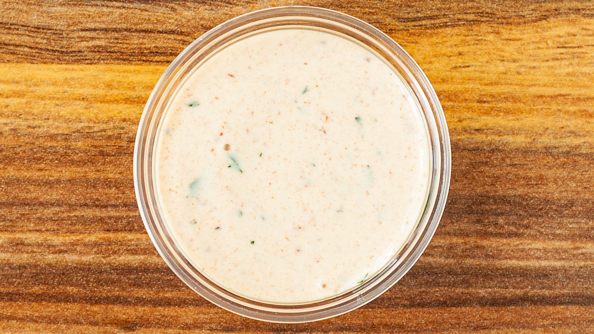 A small side portion of Prairie Dog Brewing's Baja Sauce, part of our Baja seasonal menu.