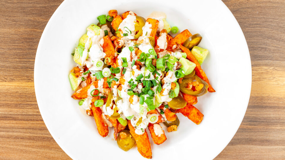 Loaded Sweet Potato Fries