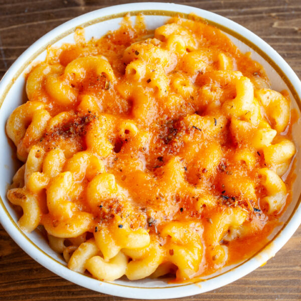 Prairie Dog Brewing Mac and Cheese side item.
