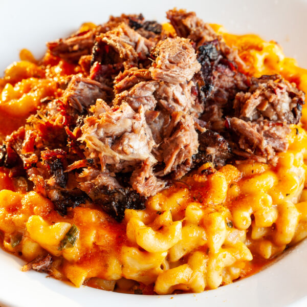 Mac and Cheese with Brisket add-on