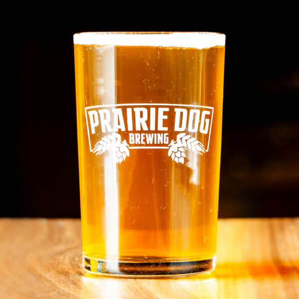 150mL draft pour of Prairie Dog Brewing's Little Bear Kölsch!