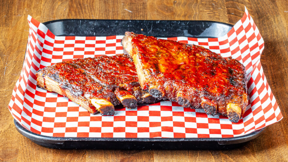 Grilled Pork Side Ribs