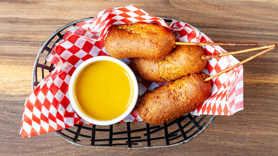 Chorizo Corn Dogs