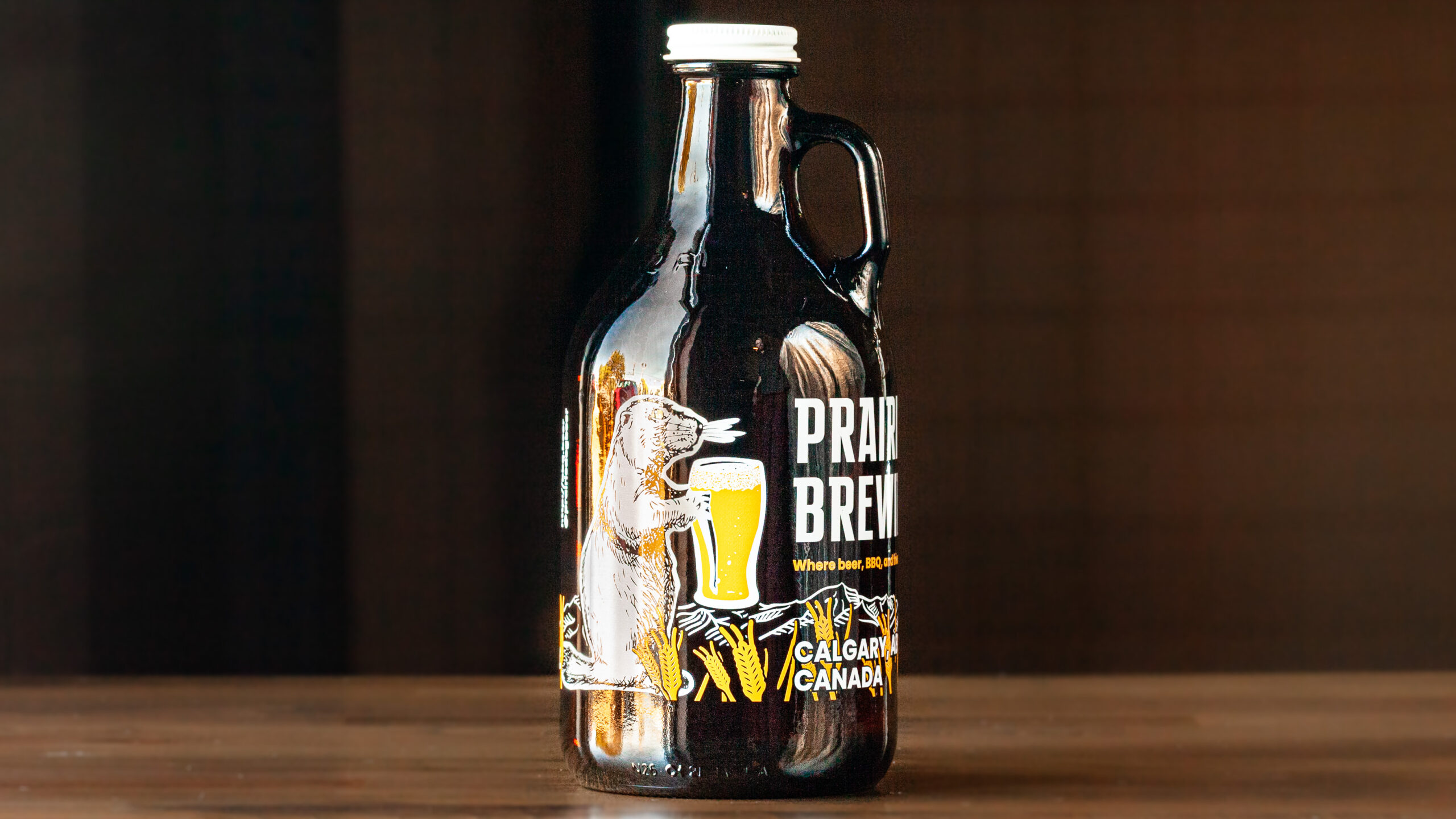 Prairie Dog Brewing howler jug