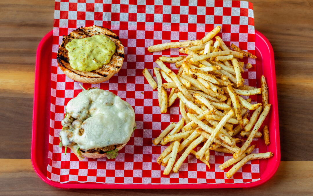 Quinoa Mushroom Burger