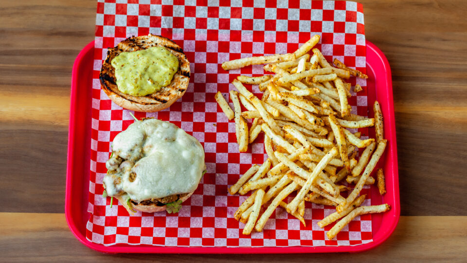 Quinoa Mushroom Burger