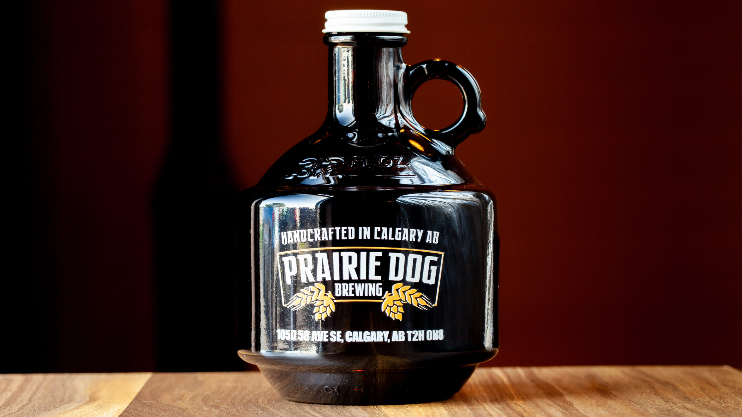 Prairie Dog Brewing howler jug