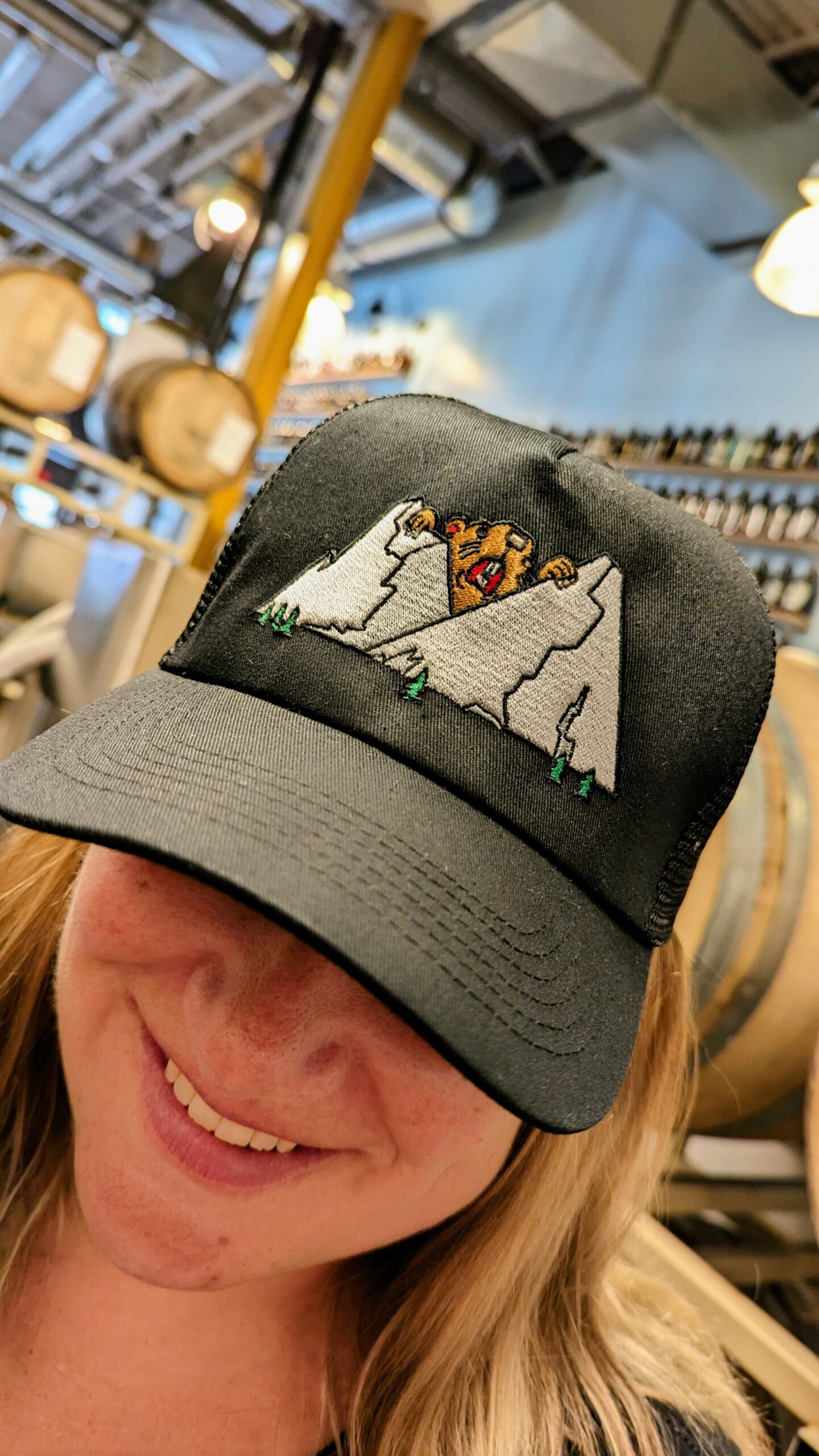 Black Trucker Hat - Monster Alby Big Dog This Prairie Dog® Brewing toque is the perfect addition to any outfit (we think it may even jazz up a suit and tie!. The earth tones are reminiscent of the prairie lands and ingredients used to make the craft beer we all know and love while the slogan gives a nod to your favourite local brewery and lets everyone know what you like.