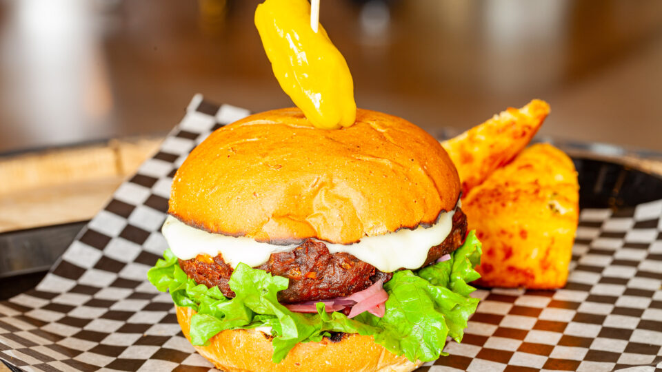 Black Bean and Corn Burger